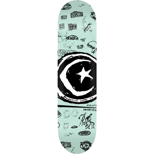 FOUNDATION // STAR & MOON DOODLE DECK-8.75