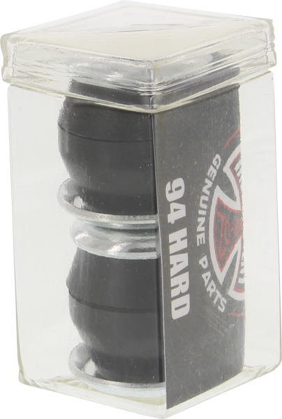 INDEPENDENT // STD CONICAL CUSHIONS 94a BLK 2pr w/washers