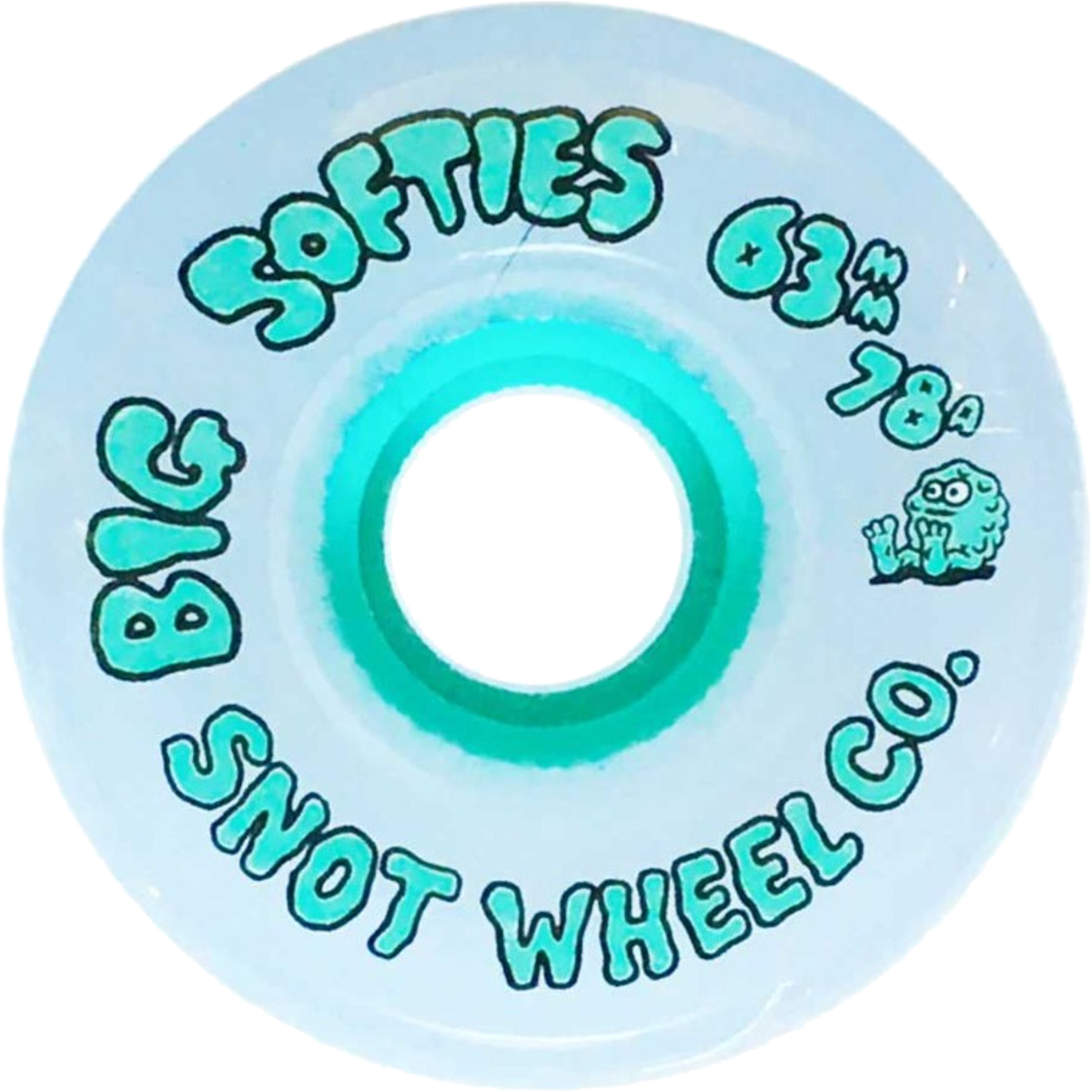 SNOT BIG SOFTIES 63MM 78A WHT/TEAL