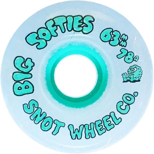SNOT BIG SOFTIES 63MM 78A WHT/TEAL