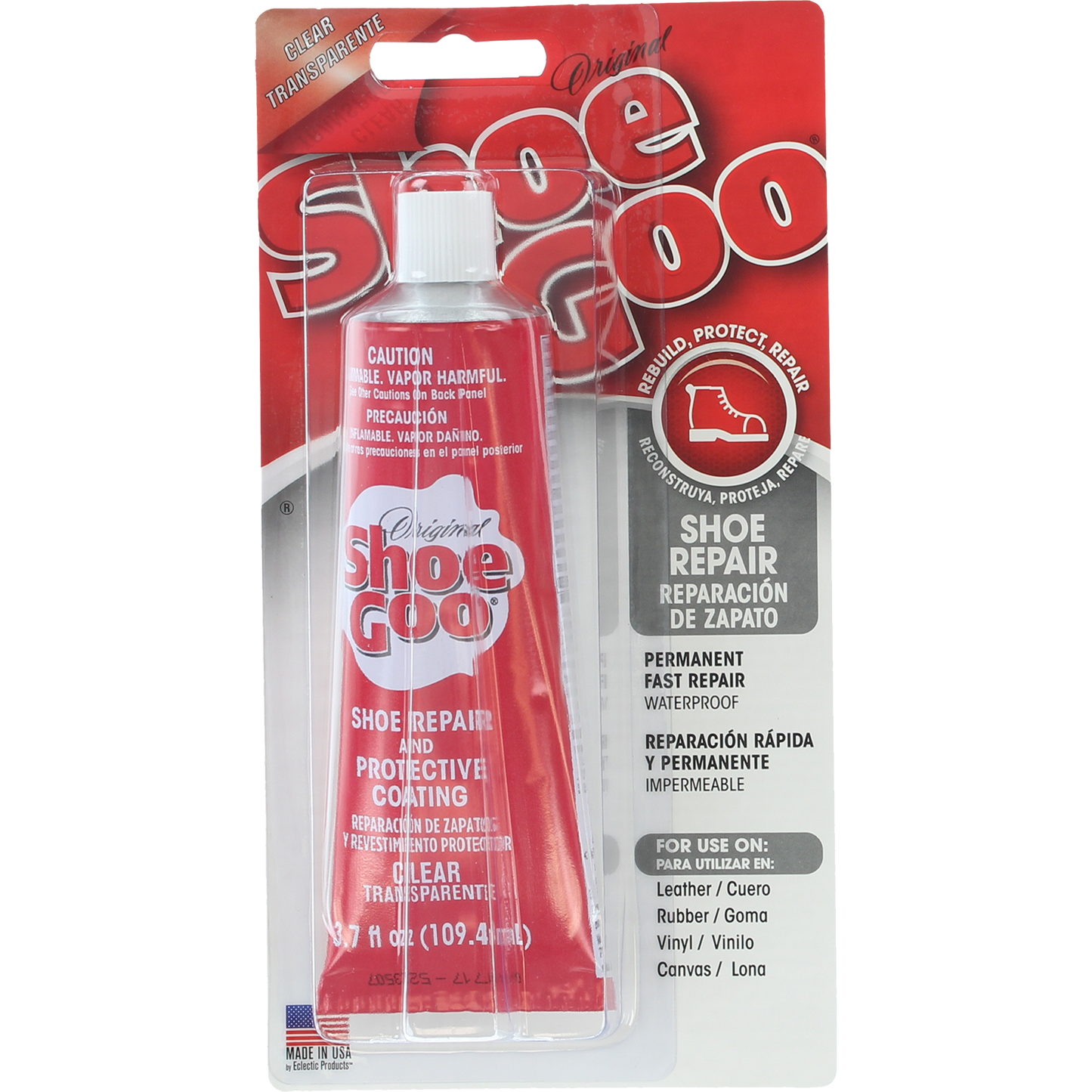 SHOE GOO-TUBE CLEAR