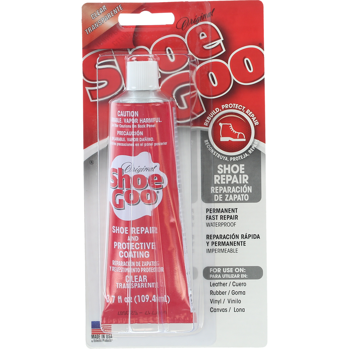 SHOE GOO-TUBE CLEAR