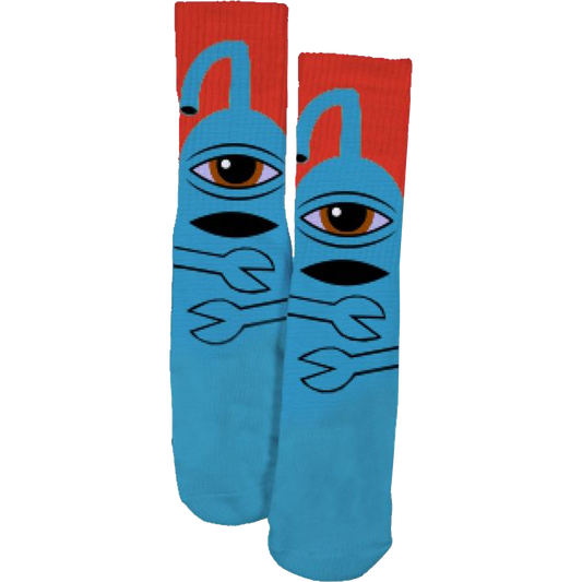 TM SECT HUG CREW SOCKS BLUE 1pr