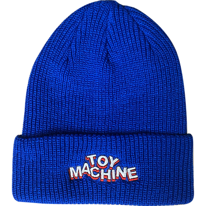 TOY MACHINE // HIROTEXT DOCK BEANIE BLUE