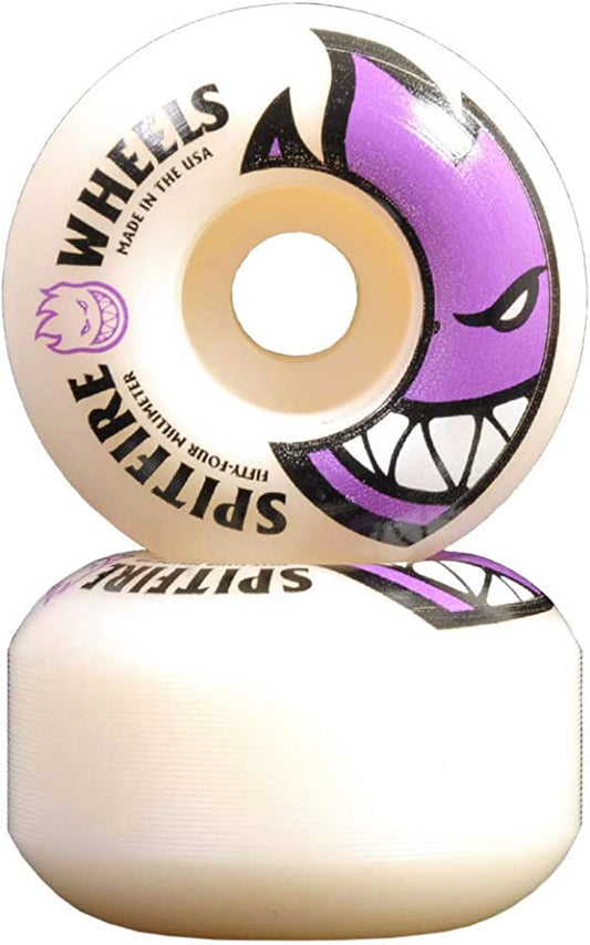 SPIT FIRE // BIGHEAD 54mm WHT W/PURPLE