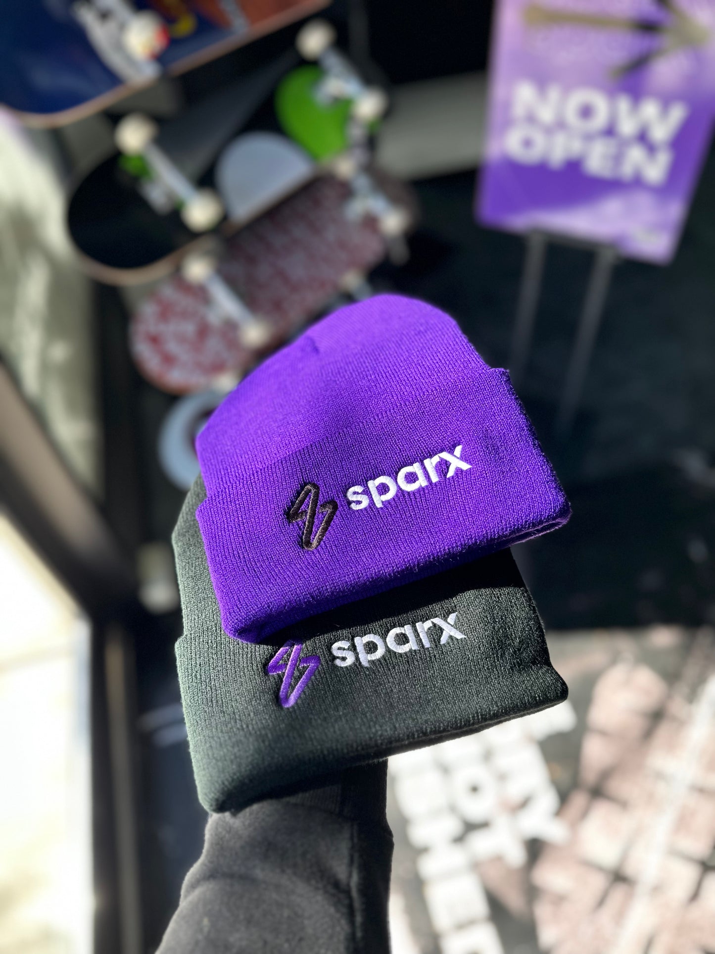 SPARX // Embroidered Beanie